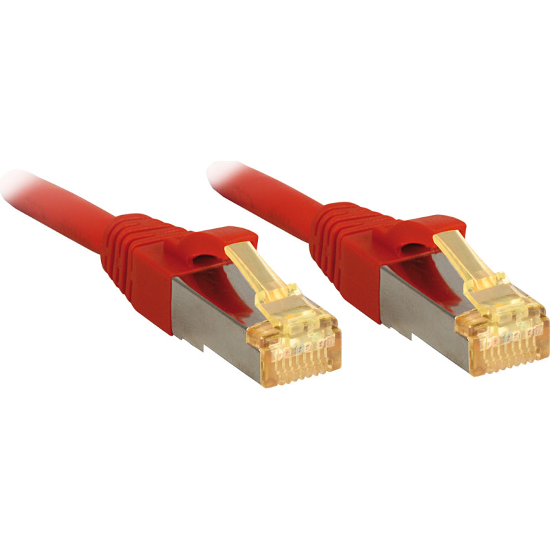 Lindy 47292 tinklo kabelis Raudona 1 m Cat7 S/FTP (S-STP)