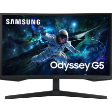 Samsung G55C kompiuterio monitorius 68,6 cm (27") 2560 x 1440 pikseliai Wide Quad HD LED Juoda