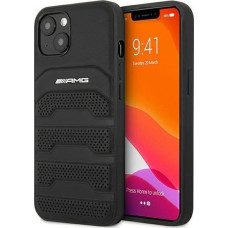 Mercedes-Benz Mercedes AMG Petronas F1 Team Etui AMG for iPhone 14 Plus 6.7" black/black hardcase Leather Debossed Lines