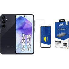Samsung Smartfon Samsung Galaxy A55 5G 8/128GB Black - Awesome Navy (SM-A556BZK) + FlexibleGlass