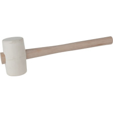Ks Tools Guminis  plaktukas, baltas  735g, KS Tools