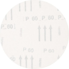 Pferd Šlifavimo popierius  d-150mm, P60, Velcro ( be skylių) 150mm P60, Pferd