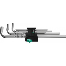 Wera L-raktų šešiakampių komplektas 950L/9SM, Wera
