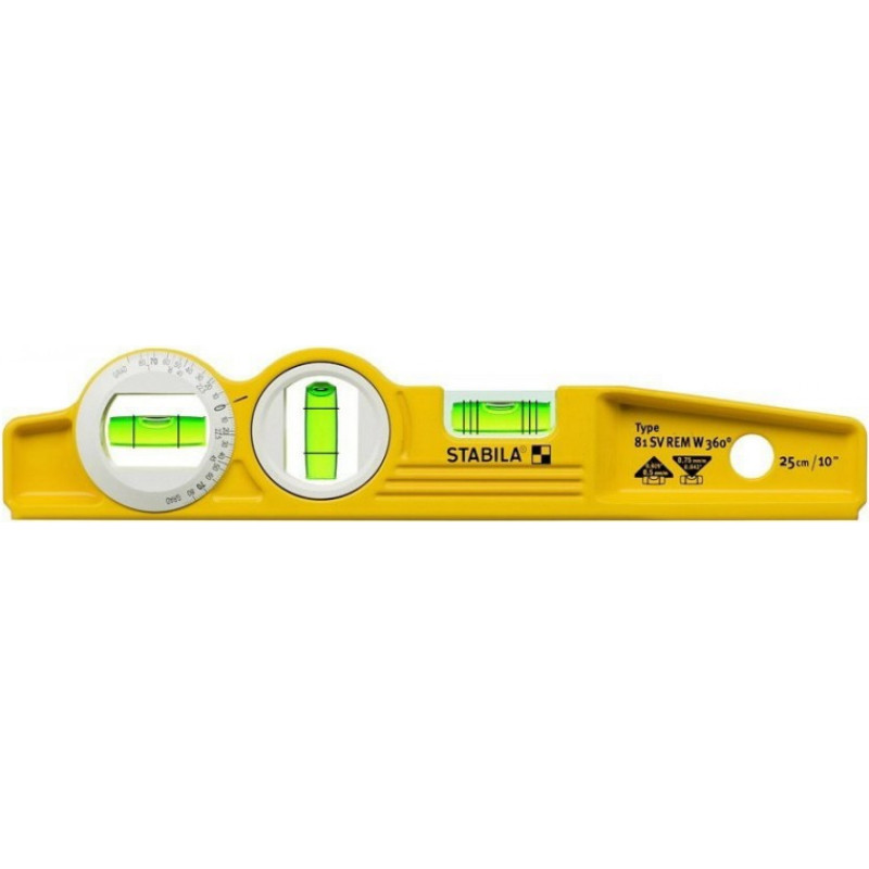 Stabila Gulsčiukas magnetinis 81 SV REM W360, Stabila