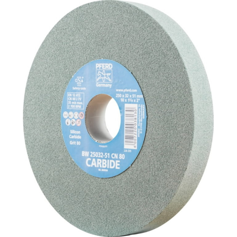 Pferd Šlifavimo diskas BW CN CARBIDE 250x32/51mm P80, Pferd
