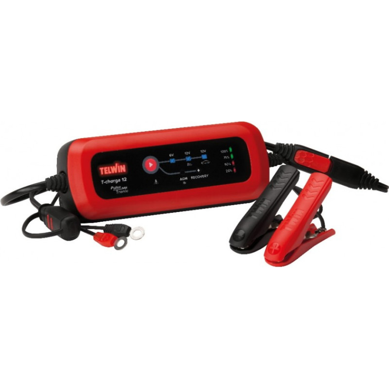 Telwin Automatinis, drėgmei atsparus įkroviklis T-Charge 12  6-12V, Telwin