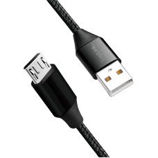 Logilink USB cable LogiLink USB-A - microUSB 0.3 m Black (CU0143)