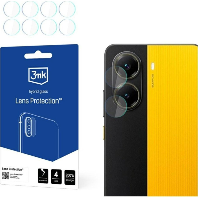 3MK Ochrona na obiektyw aparatu 3MK Lens  Protection do POCO X7 Pro