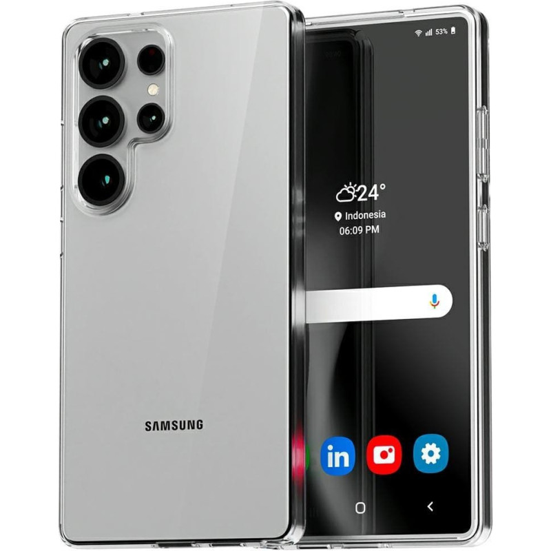 Mercury Goospery Mercury Jelly Clear Samsung S25 Ultra    S938 przezroczysty/transparent
