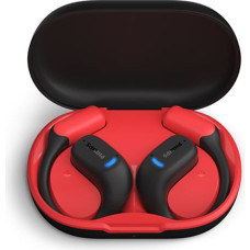 Philips 6000 series TAA6709BK/00 Ausinės be mikrofono ir ausinės su mikrofonu Laisvų rankų įranga True Wireless Stereo (TWS) Ausinės su kabliukais Sportai Bluetooth Juoda, Raudona