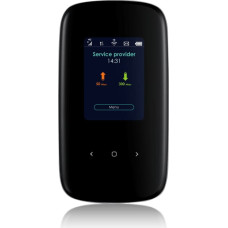 Zyxel LTE2566-M634 belaidis maršrutizatorius Dviguba juosta (2,4 GHz / 5 GHz) 4G Juoda