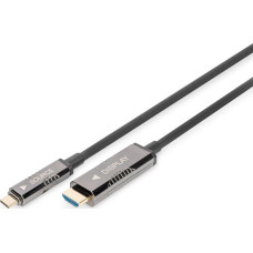 Digitus USB cable Digitus USB-C - HDMI 20 m Black (AK-330150-200-S)