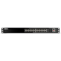 Qnap QSW-M3224-24T tinklo komutatorius Valdomas L3 10G Ethernet (100/1000/10000) 1U Juoda, Sidabras