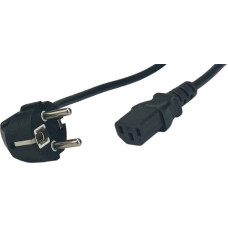 Mpl Power POSAC-C13-EUL18: POS AC cable C13-YJT3[10A]-CEE7/7-YJ-03-90?[10A] H03VV-F3G0,75 L=1800 black