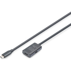 Digit Active USB-C Extension Cable, 5m 5G, USB 3.2 Gen1, USB-C - USB-C (M/F)