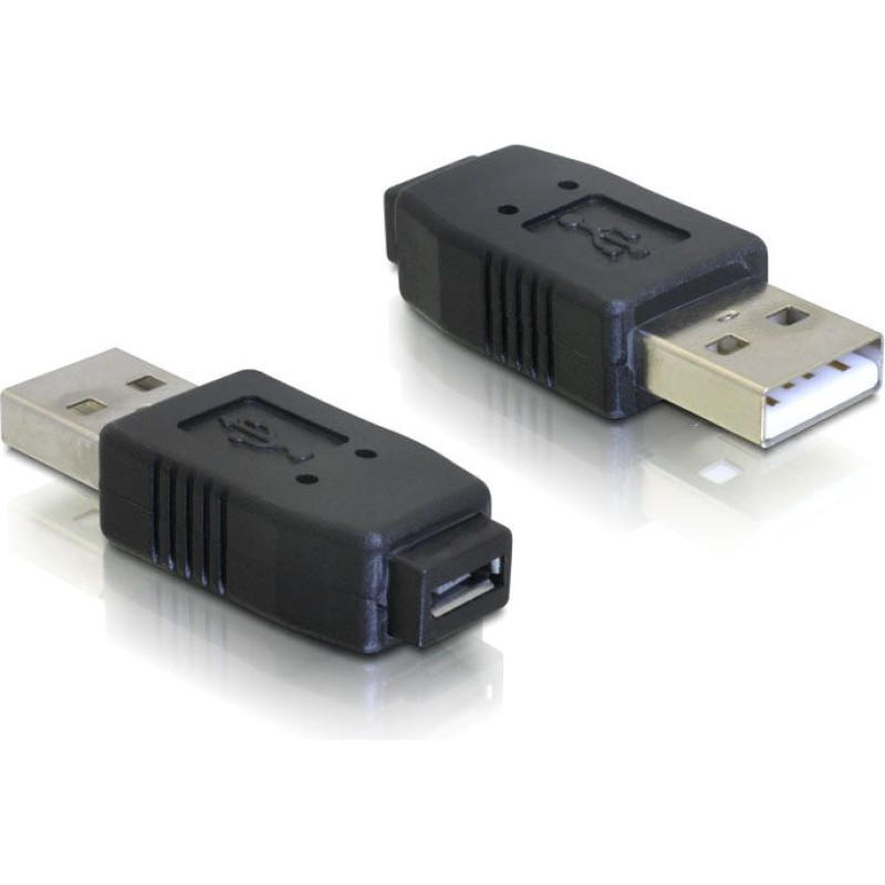 Delock USB adapter Delock microUSB - USB Black (65029)