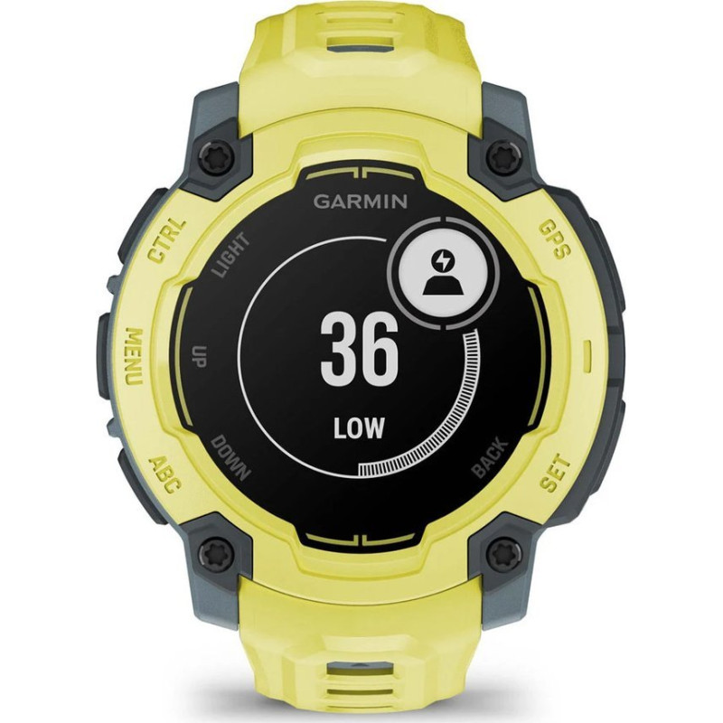 Garmin Zegarek sportowy Garmin Instinct E - 45 mm Electric Lime (010-02933-01)