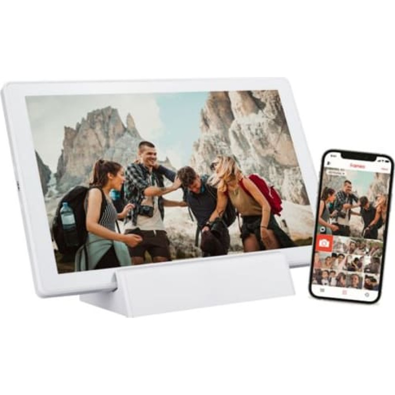 Braun Phototechnik Braun DigiFrame 1011 WiFi mobil 25,7cm (10,1) weiss