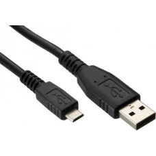 Natec USB cable Natec USB-A - microUSB 0.5 m Black (NKA0427)