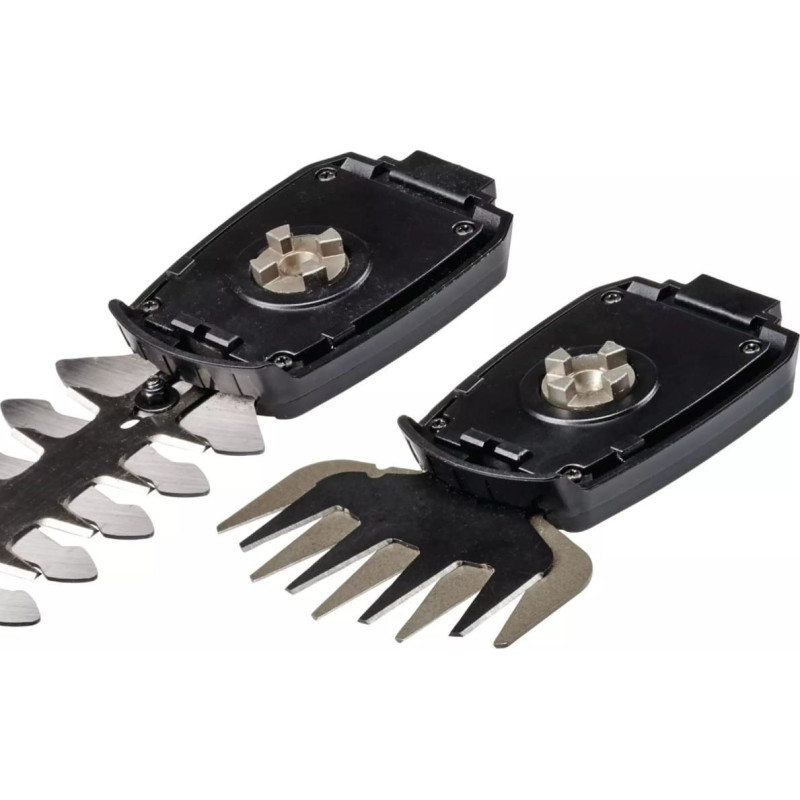 Einhell Power X-Change Cordless Grass Shears/Shrub Shears GE-CG 18/100 Li T (1x 2.5Ah) red/black, Li-ion battery 2.5Ah, with telescopic handle