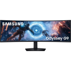Samsung G91F kompiuterio monitorius 124,5 cm (49") 5120 x 1440 pikseliai Dual QHD LCD Juoda