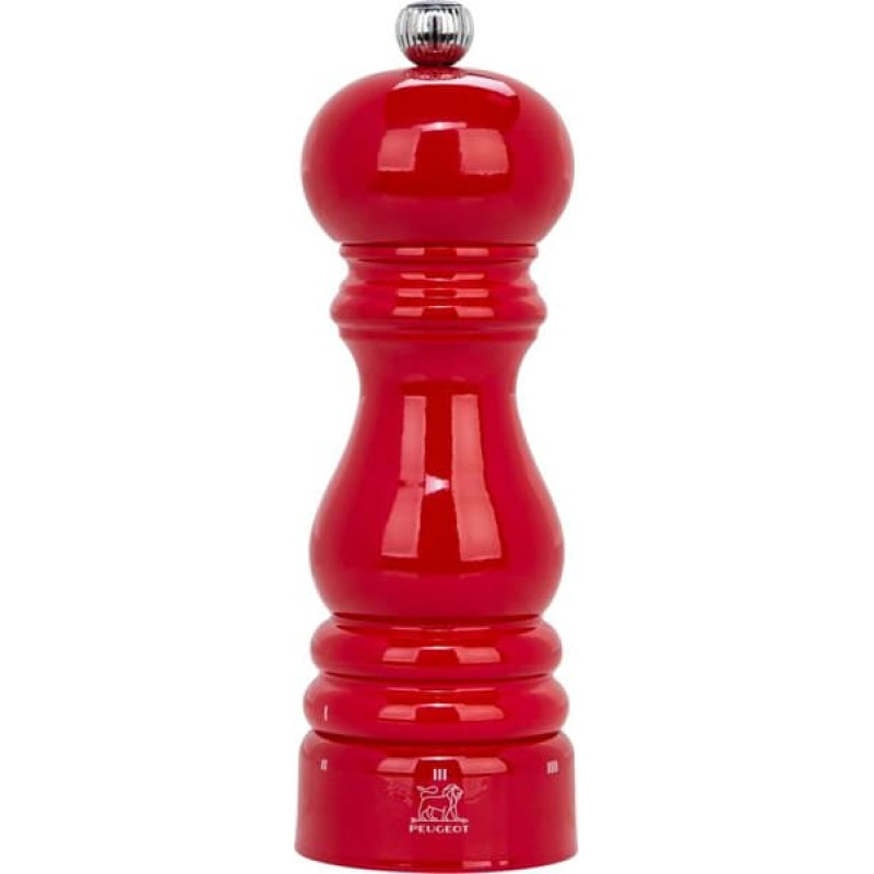 Peugeot Paris Salzm&uuml;hle 18 cm uSelect Z rot lackiert Holz