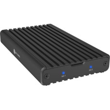 Icy Box IB-2817M-C32 Gehäuse Kühlfunktion M2 NVMe SSD