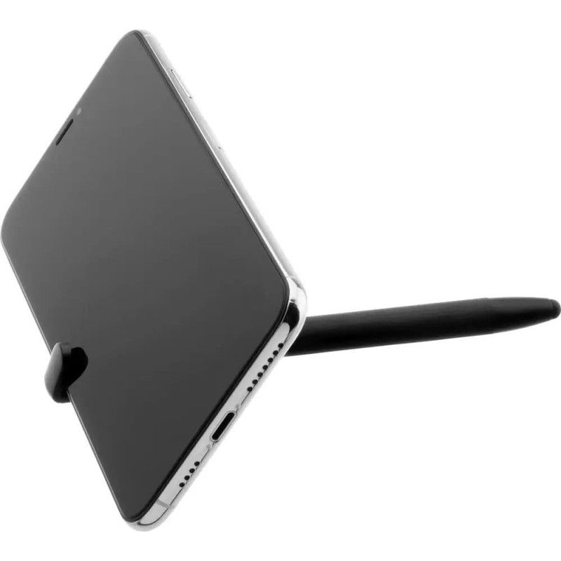 Fixed | Pen With Stylus and Stand | 3 in 1 | Pencil | Stylus for capacitive displays; Stand for phones and tablets | Black