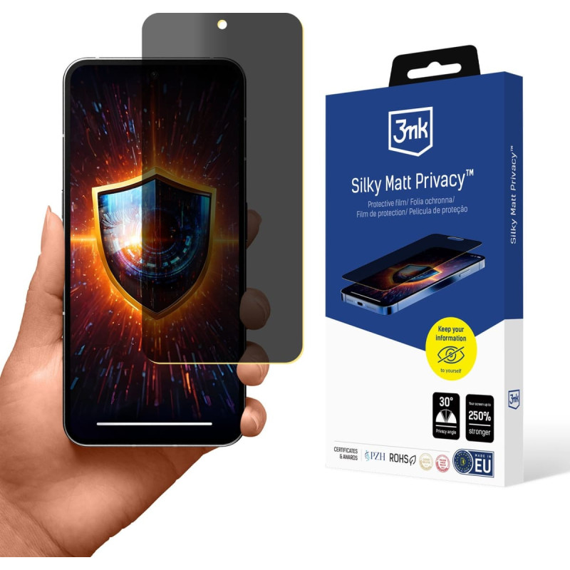 3MK Silky Matt Privacy pro Nothing Phone 2
