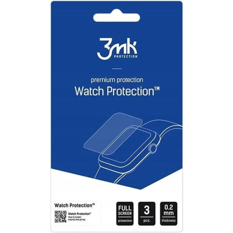 3MK Szkło hybrydowe 3MK FlexibleGlass Watch do Garmin quatix 8 &ndash; 47mm