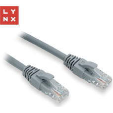 Lynx Cs LYNX UTP patch kabel Cat6, PVC, 0,5m, šedý (balení obsahuje 10ks)