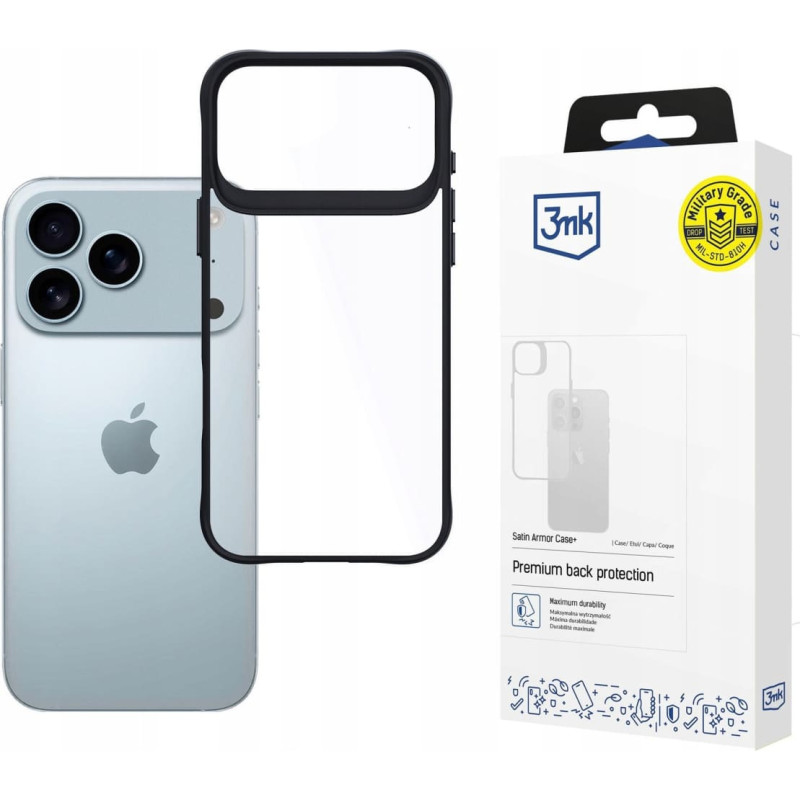 3MK Satin Armor Case+ pro Apple iPhone 17 Pro Max