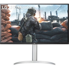 LG 27BP55U-B kompiuterio monitorius 68,6 cm (27") 3840 x 2160 pikseliai 4K Ultra HD LED Sidabras