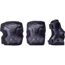 4F Zestaw ochraniaczy kolana łokcie nadgarstki na rolki deskorolkę hulajnogę Fitanu Profushion rozmiar L