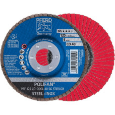 Pferd Lapelinis šlifavimo diskas SG CO-COOL 125mm P40 PFF, Pferd