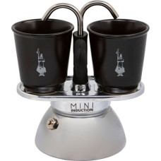 Bialetti Mini Express Induction +2Cups black