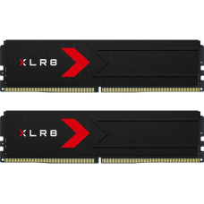 PNY DDR5 - 32GB - 6000 - CL - 30 (2x 16 GB) Dual Kit, RAM black, MD32GK2D5600030XR, XLR8 Gaming EPIC-X, INTEL XMP, AMD EXPO