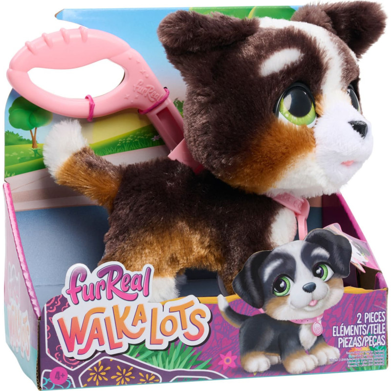 Furreal Just Play furReal Walks-A-Lot Bernadoodle, Stuffed Animal