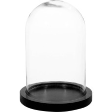 Atmosphera Szklana kopuła, Ø 18 cm, czarna podstawa