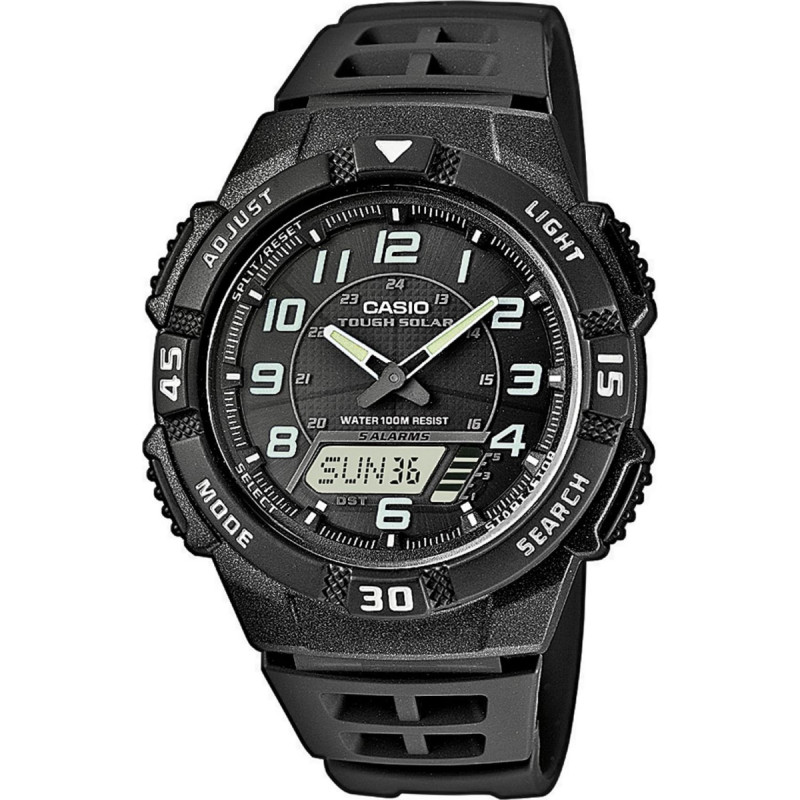 Casio Zegarek Casio Zegarek CASIO AQ-S800W-1BVEF SOLAR uniwersalny