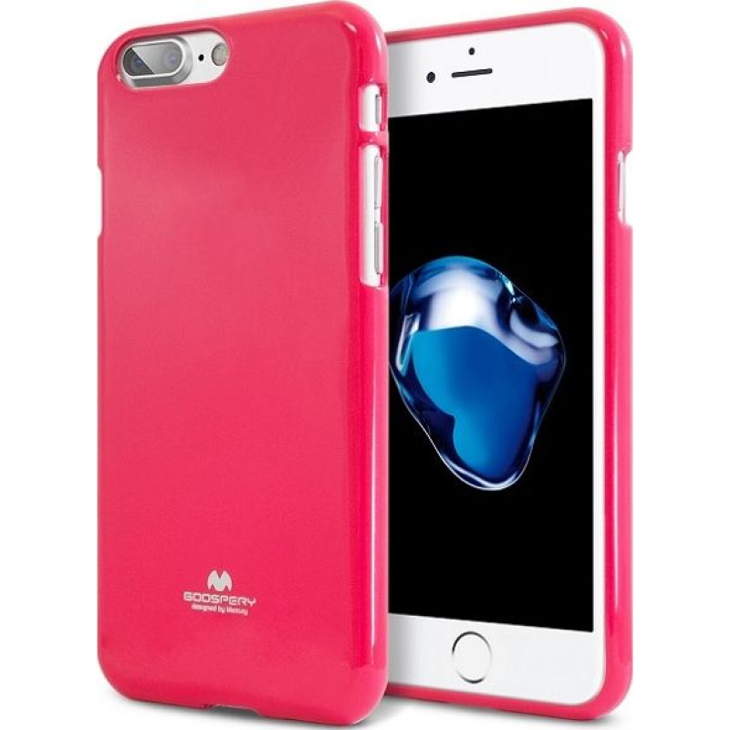 Goospery Mercury Jelly Case for iPhone 13 pink/hotpink