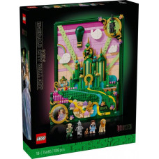 Lego 75685 Wicked Emerald City Wall Art, Construction Toy