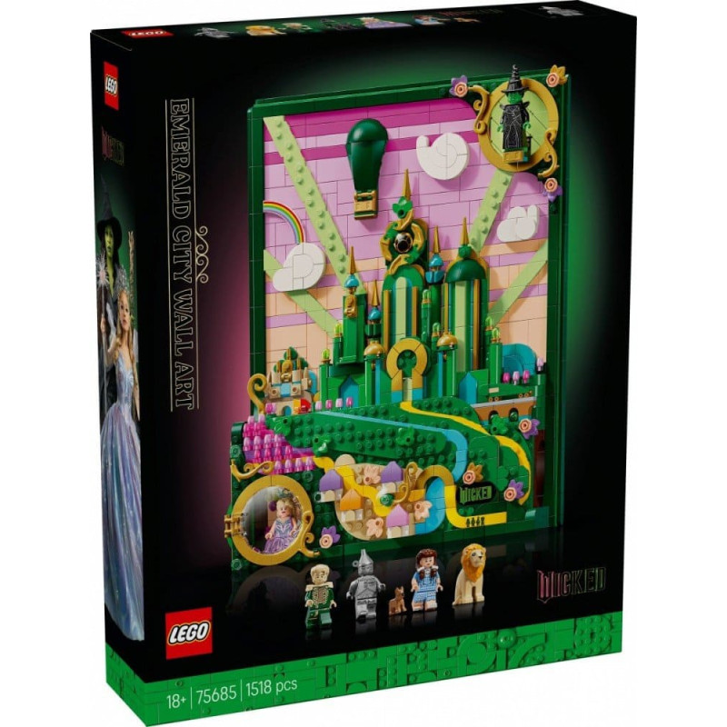 Lego Wicked 75685 Emerald City Wall Art