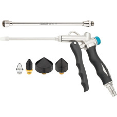 Hazet blow-out gun with cone set 9040-4/6, blow-out tool 6-piece
