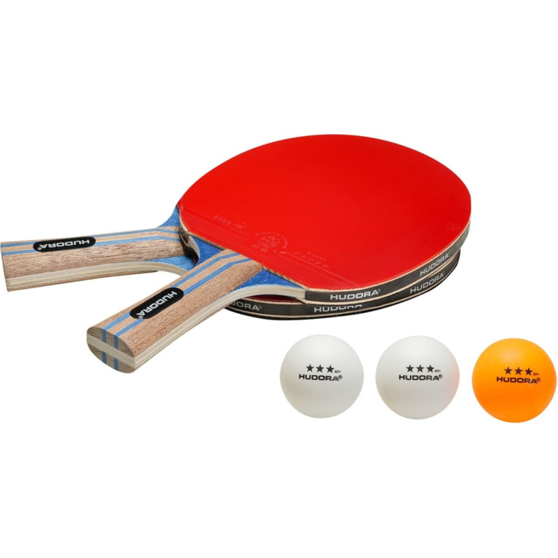 Hudora table tennis set Match, fitness equipment for 2 players