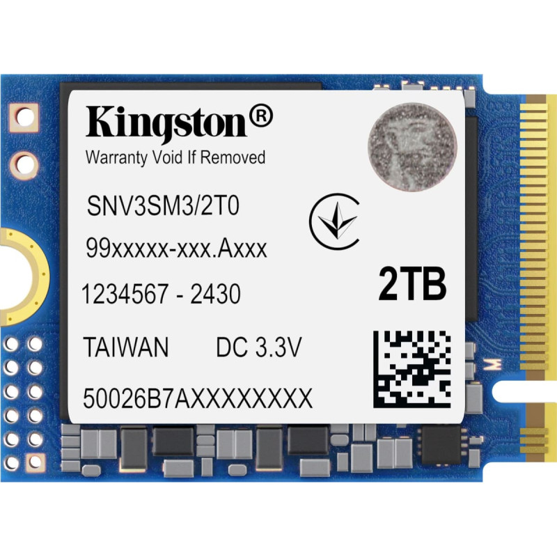 Kingston NV3 2TB, SSD PCIe 4.0 x4, NVMe, M.2 2230