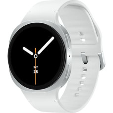 Samsung Galaxy Watch 8 3,81 cm (1.5") AMOLED 44 mm Skaitmeninis 480 x 480 pikseliai Lietimui jautrus ekranas Sidabras „Wi-Fi“ GPS (palydovinis)