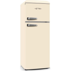 ETA | Refrigerator | ETA253390040E Storio retro | Energy efficiency class E | Free standing | Double Door | Height 148.2 cm | Fridge net capacity 170 L | Freezer net capacity 45 L | 44 dB | Beige