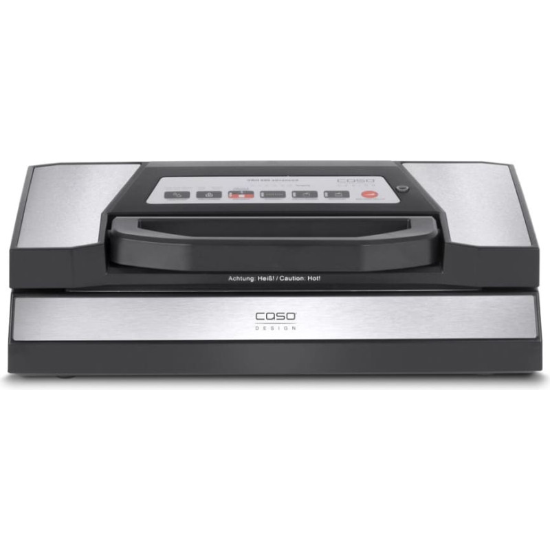 Caso | Bar Vacuum sealer | VR 690 advanced | Power 130 W | Temperature control | Black/Stainless steel