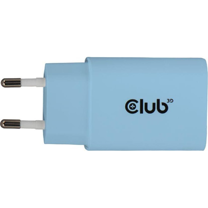 Club3D MOBILE CHARGER WALL USB-C/2PACK 30W BLUE CAC-3022 CLUB3D
